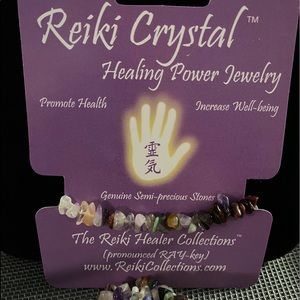 Reiki Crystal stretch bracelet